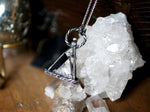 Charger l&#39;image dans la galerie, Collier Lanterne V - Cristal de roche Pyramide - Argent 925
