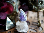 Charger l&#39;image dans la galerie, Réservée Nadia - Bague Améthyste Trapiche - Argent 925
