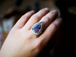 Charger l&#39;image dans la galerie, Réservée Nadia - Bague Améthyste Trapiche - Argent 925
