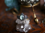 Charger l&#39;image dans la galerie, Réservée Damian - Bague Labradorite &amp; Feuilles - Argent 925
