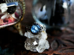 Charger l&#39;image dans la galerie, RÉSERVÉE HÉLÈNE - Bague Nacre &amp; Feuilles - Argent 925
