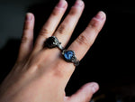 Charger l&#39;image dans la galerie, RÉSERVÉE HÉLÈNE - Bague Nacre &amp; Feuilles - Argent 925
