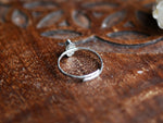 Charger l&#39;image dans la galerie, RÉSERVÉE LARA - Bague Opale Noire - Argent 925

