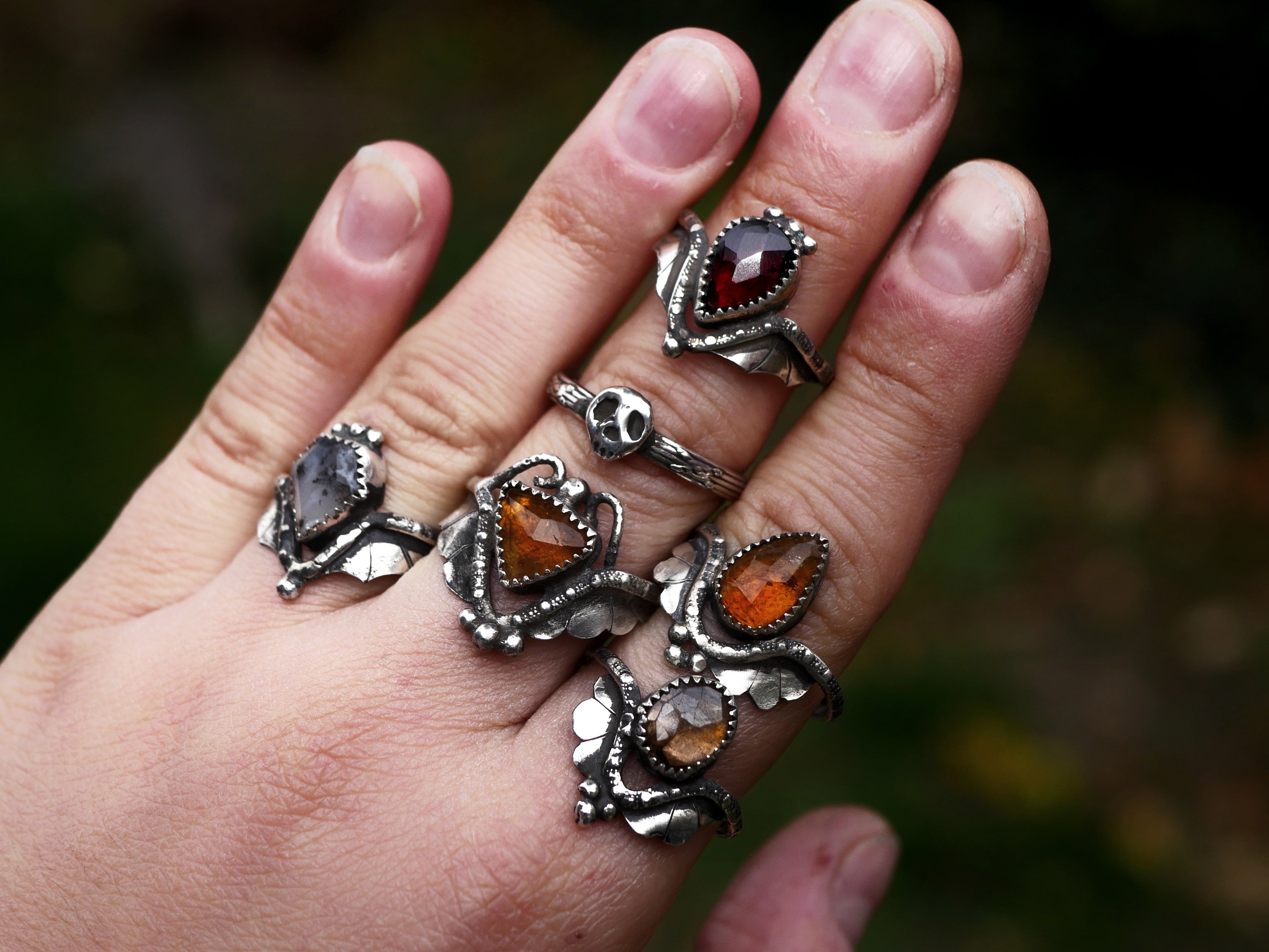 Bague Citrine Brandy II - Argent 925