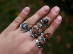 Charger l&#39;image dans la galerie, Bague Citrine Brandy II - Argent 925
