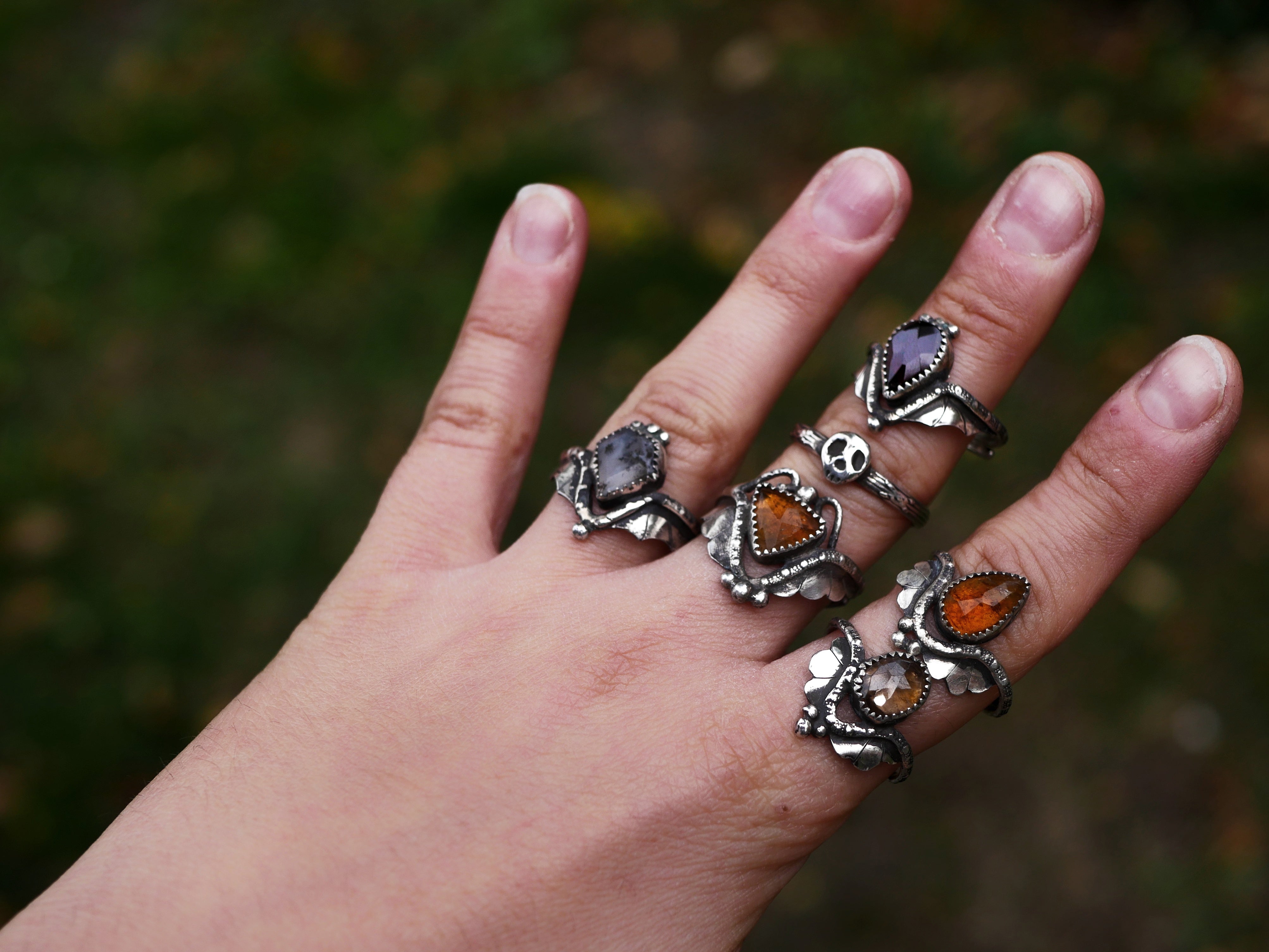 Bague Citrine Brandy II - Argent 925