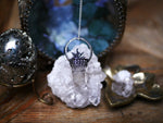 Charger l'image dans la galerie, Collier Pointe de Quartz Rutile &amp; Feuille IV - Argent 925
