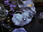 Charger l&#39;image dans la galerie, Créoles Opale Aurora &amp; Cristal de roche  - Argent 925
