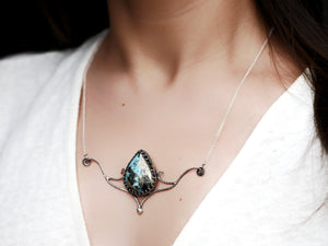 Collier Turquoise d'Iran - Argent 925