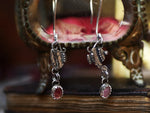 Charger l&#39;image dans la galerie, Boucles d&#39;oreilles &quot;Wonderland&quot; III - Tourmaline Watermelon - Argent 925
