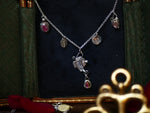 Charger l&#39;image dans la galerie, Collier &quot;Wonderland&quot; I - Tourmaline Watermelon - Argent 925
