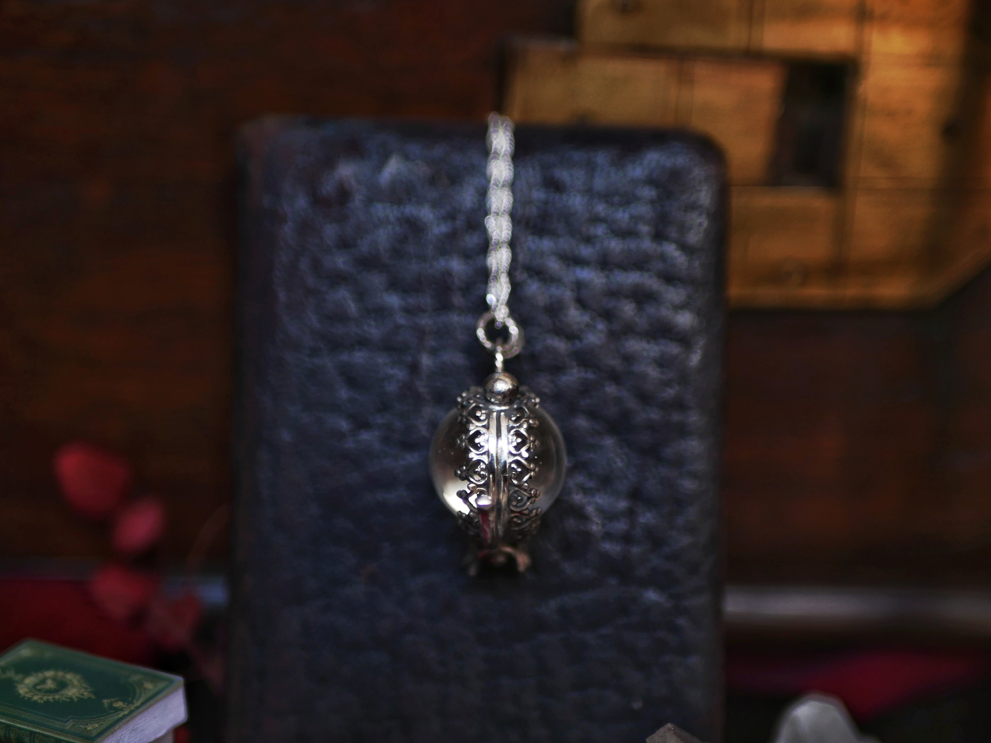 Collier "Wonderland" VII - Cristal de Roche - Argent 925