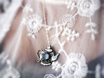 Charger l&#39;image dans la galerie, Collier &quot;Wonderland&quot; V - Opale Aurora - Argent 925
