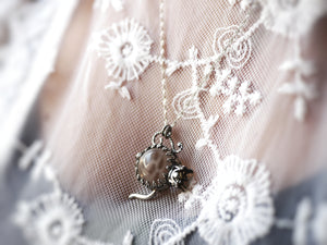 Collier "Wonderland" VII - Cristal de Roche - Argent 925