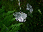 Charger l&#39;image dans la galerie, Collier &quot;Forêt Enchantée&quot; I - Quartz chaman (Lodolite) - Argent 925
