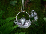 Charger l&#39;image dans la galerie, Collier &quot;Forêt Enchantée&quot; II - Fluorine - Argent 925
