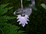 Charger l&#39;image dans la galerie, Collier &quot;Forêt Enchantée&quot; IX - Quartz Chaman (Lodolite) - Argent 925
