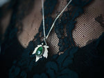 Charger l&#39;image dans la galerie, Collier &quot;Forêt Enchantée&quot; VII - Aventurine - Argent 925
