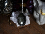 Charger l&#39;image dans la galerie, Talisman de Protection, Force &amp; Ancrage - Obsidienne dorée - Argent 925
