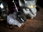 Charger l&#39;image dans la galerie, Talisman de Protection, Force &amp; Ancrage - Obsidienne dorée - Argent 925
