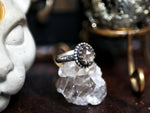Charger l&#39;image dans la galerie, Bague réglable Diamant d&#39;Herkimer VI - Argent 925
