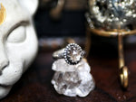 Charger l&#39;image dans la galerie, Bague réglable Diamant d&#39;Herkimer VI - Argent 925
