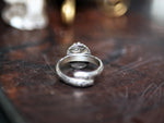 Charger l&#39;image dans la galerie, Bague réglable Diamant d&#39;Herkimer VI - Argent 925
