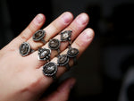 Charger l&#39;image dans la galerie, Bague réglable Diamant d&#39;Herkimer VII - Argent 925
