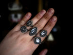 Charger l&#39;image dans la galerie, Bague réglable Étoile de Feu - Quartz - Argent 925
