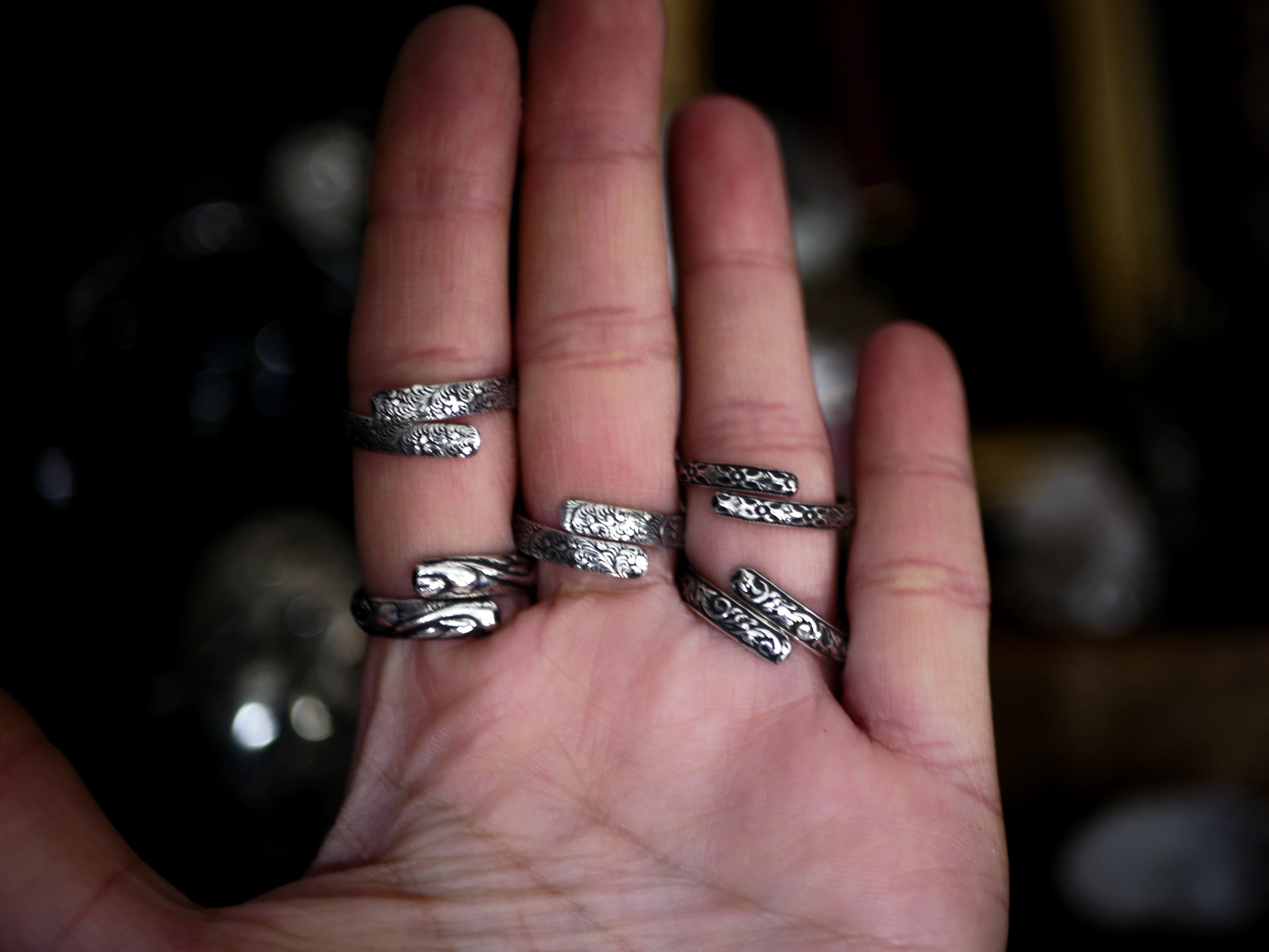 Bague réglable Étoile de Feu - Quartz - Argent 925