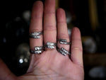 Charger l&#39;image dans la galerie, Bague réglable Étoile de Feu - Quartz - Argent 925
