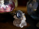 Charger l&#39;image dans la galerie, Réservée - Bague réglable Lune II - Quartz - Argent 925
