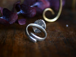 Charger l&#39;image dans la galerie, Réservée - Bague réglable Lune II - Quartz - Argent 925
