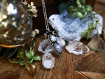 Charger l&#39;image dans la galerie, Collier Déesse Lunaire - Pierre de Lune - Argent 925
