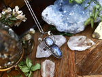 Charger l&#39;image dans la galerie, Collier Déesse Lunaire - Pierre de Lune - Argent 925
