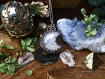 Charger l&#39;image dans la galerie, Collier Lune - Cristal de Roche - Argent 925

