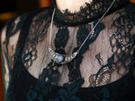 Charger l&#39;image dans la galerie, Collier Phases de Lune - Pierre de Lune - Argent 925
