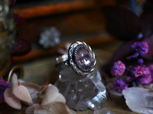 Bague réglable Super Seven VI - Argent 925
