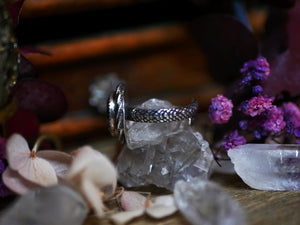 Bague réglable Super Seven VI - Argent 925