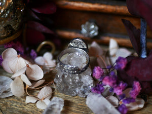 Bague réglable Super Seven VI - Argent 925