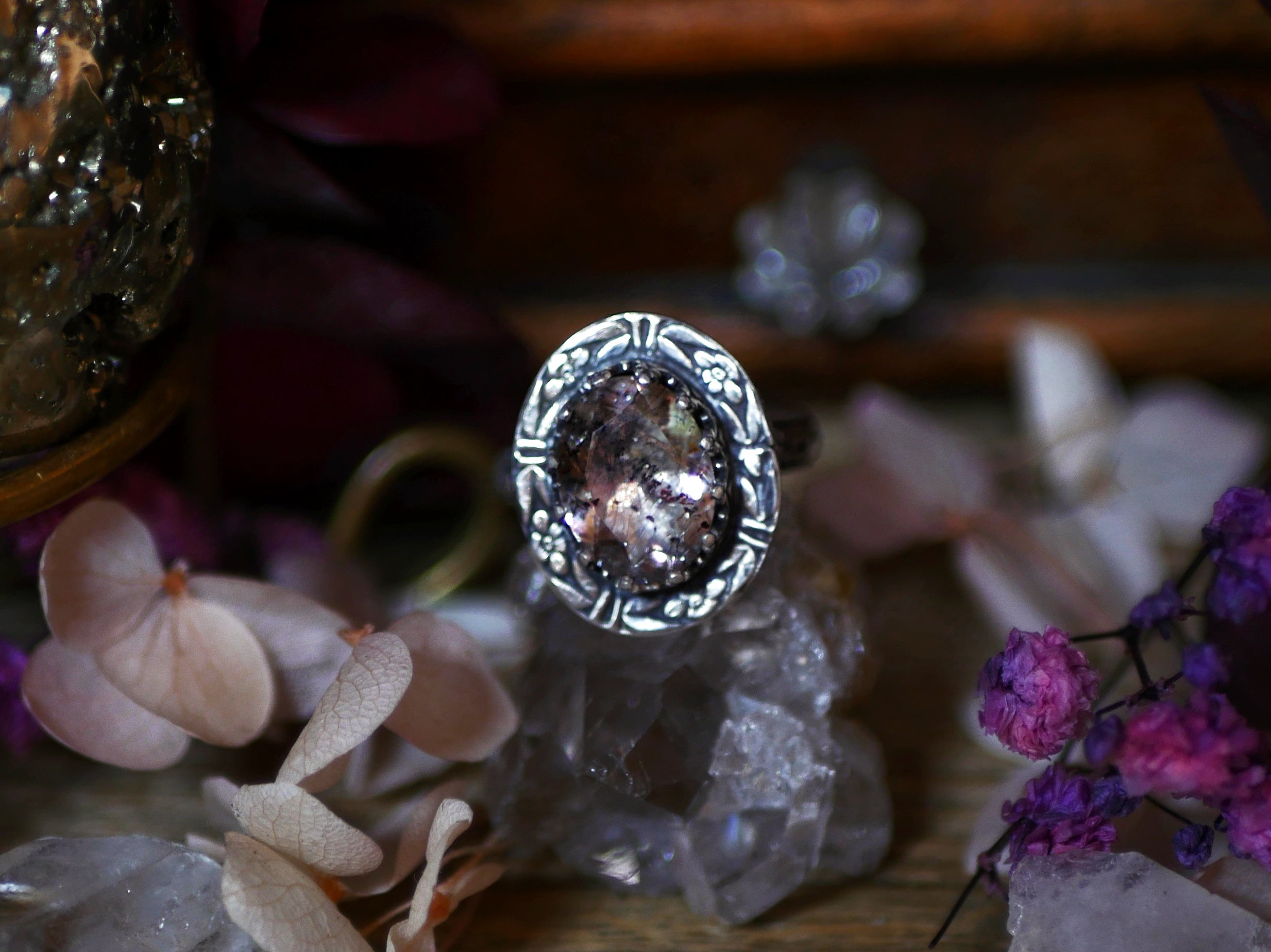 Bague réglable Super Seven IV - Argent 925