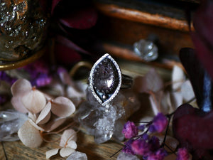 Bague réglable Super Seven III - Argent 925
