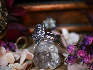 Bague réglable Super Seven II - Argent 925
