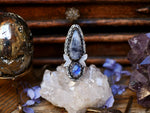 Charger l&#39;image dans la galerie, REAERVEE VALERIE - Bague réglable Pierres de Lune - Argent 925
