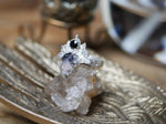 Charger l'image dans la galerie, RÉSERVÉE NADIA - Bague Merlinite &amp; Zircon noir - Argent 925
