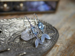 Charger l'image dans la galerie, RÉSERVÉES ALEXANDRA P. - Boucles d'oreilles Sirène - Aigue Marine - Argent 925
