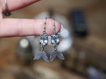Charger l'image dans la galerie, RÉSERVÉES ALEXANDRA P. - Boucles d'oreilles Sirène - Aigue Marine - Argent 925
