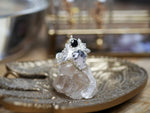 Charger l'image dans la galerie, RÉSERVÉE NADIA - Bague Merlinite &amp; Zircon noir - Argent 925
