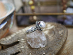 Charger l'image dans la galerie, RÉSERVÉE MARILYN - Bague Sirène - Perle d'eau douce - Argent 925
