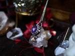 Charger l&#39;image dans la galerie, Collier &quot;Poison&quot; Alexandrite - Argent 925
